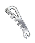 Eyewear Nose Pad Adjuster Tool For Glasses That Prevents Metal Fatigue By Distributing Stress, silver ergonomic design