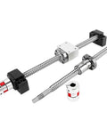 Heavy Duty SFU2005 SFU1605 SFU1610 Ballscrew Set for CNC Machines, Includes 1200mm 1500mm 1600mm and 1650mm Lengths, 16mm Lead
