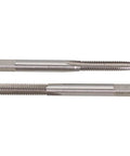 Kick Ass M6 X 1 Metric Hand Tap Set For Steel And Aluminum Jobs. High Grade M2 Alloy Steel Crafted For Burr Free Threads And Pro Grade Precision Cuts Every Single Time. Durable, Tough, And Ready To Work Hard On Your Next Mechanical Repair Project. two-piece tap set