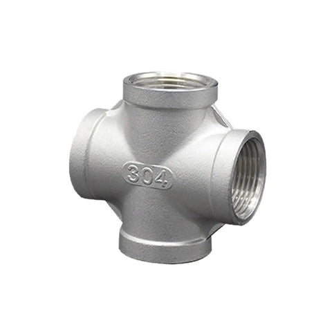 Brown Finish Beefy Stainless Steel 304 BSPT Elbow 3 Way 4 Way Pipe Fitting Coupler Kit for DIY plumbing