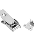 Stainless Steel Spring Loaded Toggle Latch Hasp For Cabinets Boxes Barrels And Mechanical Equipment No Fuss Easy Install