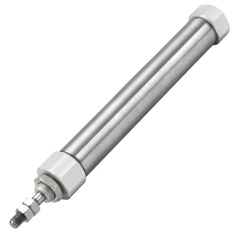 Slim Stainless Steel Air Pneumatic Cylinder CDJ2B 16 80 With M5 Port 16mm Bore 80mm Stroke Double Acting Single Rod Linear Actuator
