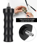 Precision Watch Crystal Removal Pro Grade Air Pump Tool with ergonomic grip and pump head close-up