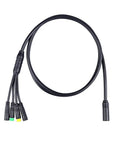 Mid Drive EB-Bus Cable 1T4 Accessory For Your E-Bike Rig With Waterproof 3-Pin Connector, Y-Splitter 1T2 Cable, 20cm Length, Universal Fit For BBS And BBSHD Motor Kits