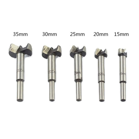 Heavy Duty 20Mm Self Centering Hole Saw Drill Bit set with various sizes for wood drilling and home projects.