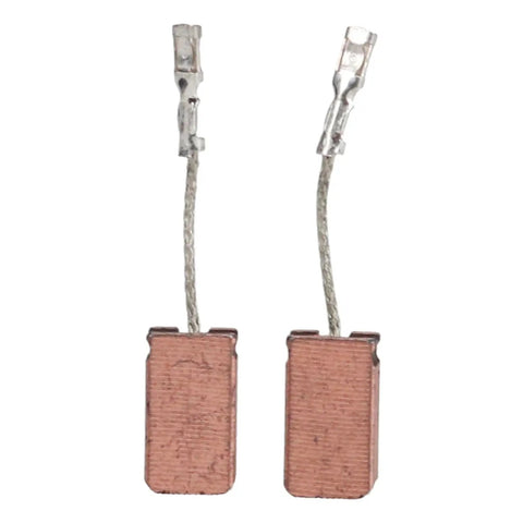 OEM Replacement Brush Set Pair 1607000V61 For Angle Grinders GWS 13 To 50 AG60 125, showing two carbon brushes.