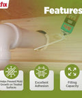 Gap Filler Expanding Foam Sealant 2 Pack 12 Oz Each Can DIY Friendly Spray Polyurethane Insulation for Windows and Doors