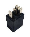 5-pin 12V DC 35 Amp general purpose automotive relay for car electrical system with vibration resistance, black casing