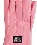 Cryo Gloves For Ultra Cold Work Pink Elbow Length Large Size Maximum Thermal Protection Lightweight Dexterity Breathable Stay Dry Lining
