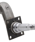 Trailer Spindle For 3500 Lb Axle With EZ Lube Weld On Drop Style 4 Inch Brake Flange Compatible With Bearings Kit L44649 10 And L68149 11