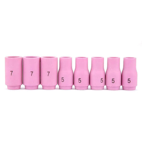 Premium Welding Torch Consumables Kit With 53 Pieces Including Nozzles Gas Lens Collets Cups And Replacement Parts For Fast Swaps Smooth Cuts