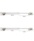 Dual 100N Gas Spring Hinges For Cabinets 4 Pack Soft Close Hydraulic Lift Support For Doors And Furniture DIY Projects