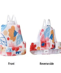 Front and reverse of Anti Pinch Design Bird Flight Suit For Parrots Adjustable Walking Harness And Training Gear Polyester