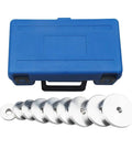 Heavy Duty Pro Grade Bearing Race And Seal Driver Set With 9 Discs And Collars For Axle Housing Includes Carrying Case