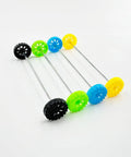 20 Piece Plastic Toy Car Wheels Set With 2mm Shafts For RC Cars Trucks And Robots DIY Model Building Projects Color Variety