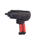 Robust Pneumatic Air Impact Wrench Delivers Ridiculous 450 Foot Pounds Pulling Power And Blistering 7500 Rpm Speed with ergonomic grip.