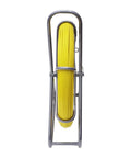 6mm 130m Fiberglass Fish Tape With Steel Reel Stand And Brake, showing yellow tape on a sturdy steel reel for electrical ducts.