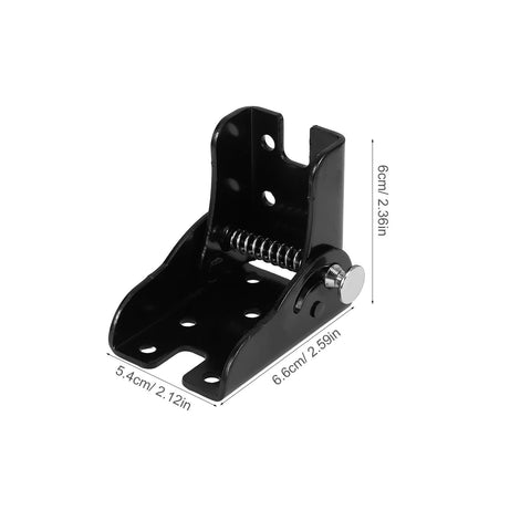 Heavy Duty Folding Hinges For Tables And Benches Self Locking 90 Degree Hinge with dimensions 5.4cm x 6.6cm x 6cm