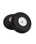 Sponge wheels from Carbon Fiber Landing Gear Set for Extra 300 RC Plane with Sponge Wheel, Axles, Bearing Kit, Durable 3K CF Frame