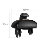 Interior Black ABS Plastic Sun Visor Hook Clip Bracket For Audi A1 A3 A4 A5 Q3 Q5 S3 S4 S5 TT RS3 RS4 RS5 Exeo 2009 To 2014 side view