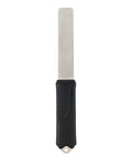 Beast Dual Grit Diamond Sharpening Stone File with coarse 325 grit and extra fine 1200 grit, black handle for garden tools and blades.