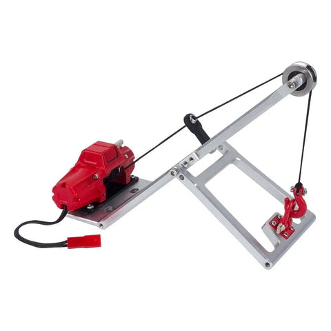 5 In 1 Wrecker Kit For 1 To 10 Scale RC Crawlers With Aluminum CNC Build Dual Winch And Servo Brackets Tow Truck Crane Arm