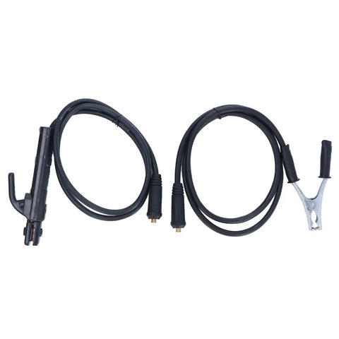 Heavy Duty Yosoo Ground Welding Earth Clamp With 1.5 Meter Cable Handles Up To 300 Amps And Insulated Safety, showing welding clamp and connecting wires.