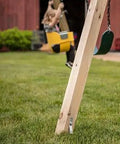 Swing set anchored with Playset Anchor Kit For Swing Sets Heavy Duty Ground Anchors That Keep Your Set Rock Solid Stationary And Safer For Outdoor Fun