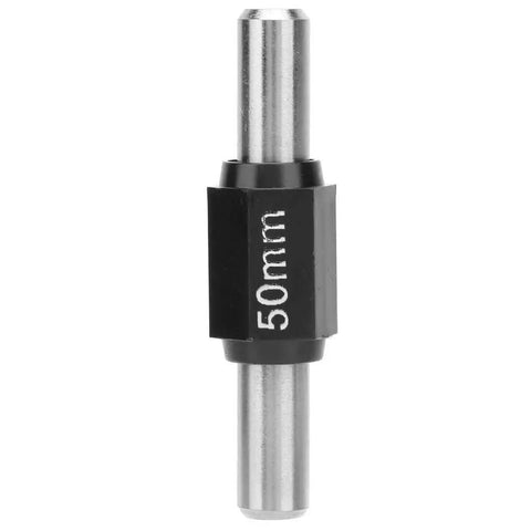 Heavy Duty Stainless Steel Outside Micrometer Caliper Kit for 25mm 50mm 75mm and 100mm with Calibration Block Rod Included Pro Grade Metrology Tool for Mechanical Engineering and Machinists 50mm rod