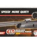 Packaging of Whisper Fusion Pro Caliber 177 Air Rifle With Scope 3-9X40 Adjustable Objective Quiet Dual Dampening Tech