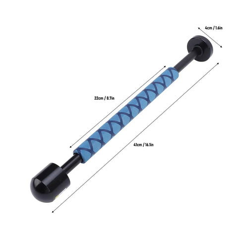 Right Hand Golf Swing Trainer Aluminum Alloy Practice Stick With Non Slip Handle For Accurate Wrist And Elbow Control Indoor Grip Trainer