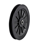 Beef Up Your Home Gym With This Low Noise Pulley For Cable Machines, Nylon Roller And Quiet Bearings, Strength Training Attachment For DIY Fitness System, Black 110 Millimeter black 110 mm nylon pulley