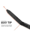 Heavy Duty UV Resistant Black Cable Ties 4 Inch Pack Of 100 Industrial Nylon 6 6 Ties With 18 Lb Tensile Strength bent tip