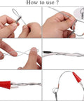 Using Rock Solid Electrical Fish Tape And Wire Puller Snake to guide cables through tight spaces with proper techniques.