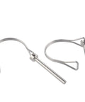 Two-pack safety coupler pins, 1/4 in x 1.97 in, marine-grade 316 stainless steel locking pins