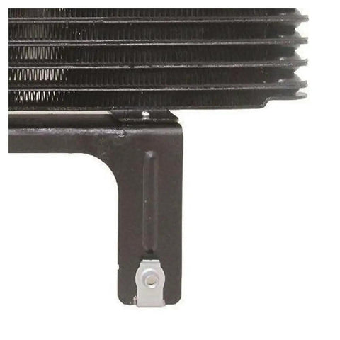 Premium Transmission Oil Cooler Kit Compatible With Chevy Silverado 2500HD And 3500 Plus GMC Sierra Heavy Duty Trucks Engineered For Peak Performance And Reliable Cooling Under The Harshest Driving Conditions During Those Hot Summer Road Trips Where You, black finned transmission oil cooler with mounting bracket