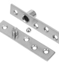 Heavy Duty Concealed Door Pivot Hinge In Stainless Steel Rotatable Hidden Hinge For Cabinet And Bookcase Doors Surface Mount