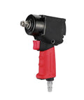 Top Shelf Air Impact Wrench Dishes Out A Smooth 580 Newton Meter Of Cranking Torque For Zero Sweat Bolt Loosening And Quick Rubber Swapping On Every Shop Workhorse Ride, featuring a red ergonomic handle.