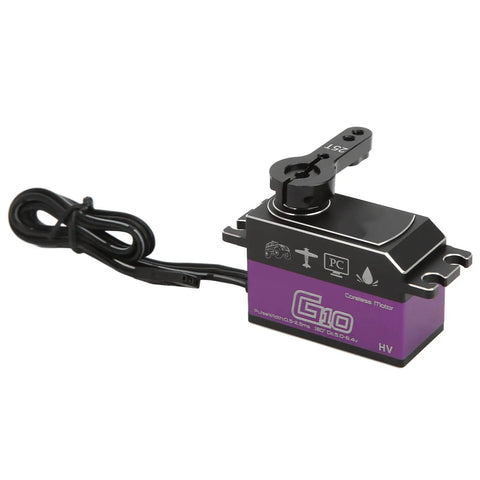 Heavy Duty Badass Digital Servo With Killer 10Kg Torque Waterproof Coreless Motor And Precision Feedback built tough for RC cars.