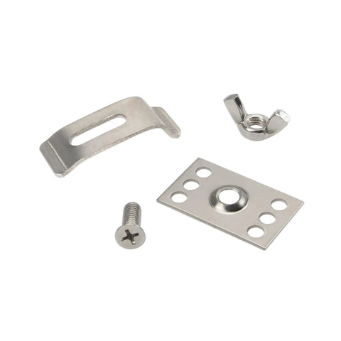 Heavy Duty 10 Piece 304 Stainless Steel Sink Clips Kit For Undermount Installation In Kitchen And Bathroom Epoxy Securing Brackets