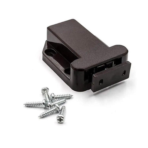 Push To Open Touch Latch 8 Pack With Self Locking Rebound Mechanism and screws for cabinets and drawers easy install
