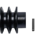 Honda 20 Mm Bore Double V Belt Pulley With A Belt Groove For 168F 170F GX110 GX120 GX200 7HP Engines Black Steel Convex Head Power