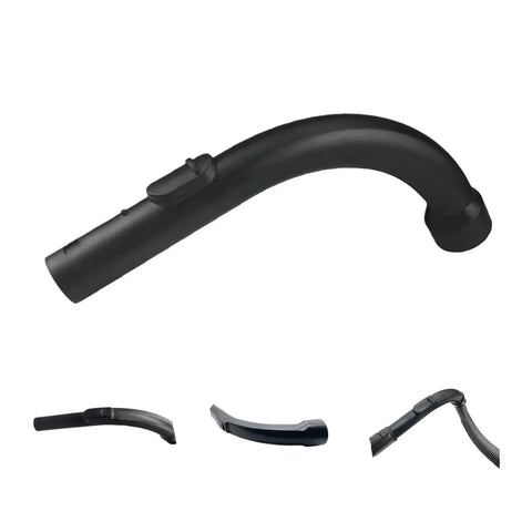 Ergonomic Vacuum Handle With Anti Slip Grip Shock Resistant Replacement Part For Blizzard CX1 SKRE2 SKRF3 in black material, side view