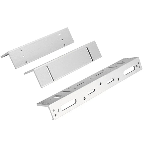 Heavy Duty Z And L Bracket For 600 Lbs Electromagnetic Door Lock, 280 Kg Holding Force, aluminum mounting for single doors