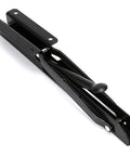 Close-up of Heavy Duty Steel Triangle Hinge Bracket from Sturdy Folding Shelf Brackets Set for Wall Mounted Shelves, 10 Inch, 2 Pack