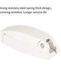 Premium ABS Camper Door Catch Square Design Holds Baggage Compartments Wide Open Securely Replaces Broken Hinges