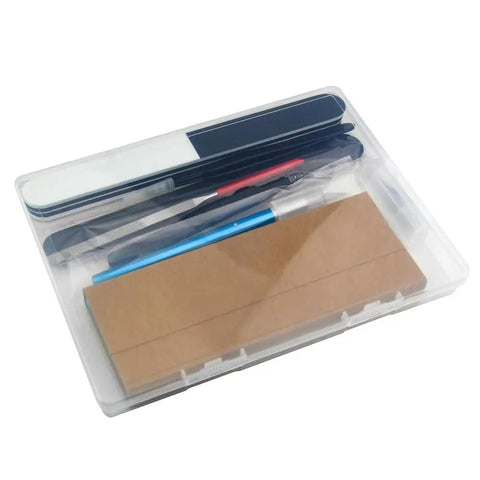 Pro Grade 8 Piece Model Tools Kit For Gundam And Car Models, Beginner Friendly All In One Hobby Craft Set in plastic box