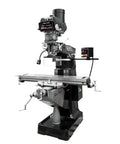 Precision Knee Milling Machine With Three Axis ACU RITE 300 Digital Readout DRO System built with heavy duty cast iron and precise features.
