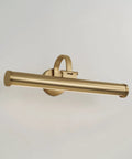 Capital Lighting 658211MA Morgan Wall Sconce Photo Light in matte brass, 19" H x 22" W, ideal for artwork display.