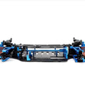 RC Car Chassis Frame For TT01 TT01E One Tenth Scale Aluminum Shaft Drive Carbon Brazed Frame 4WD Upgrade Accessories